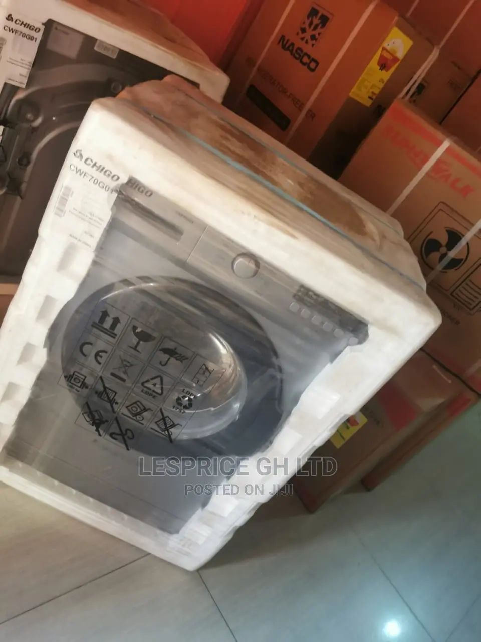 Powerful Chigo Washing Machine 7kg Front Load