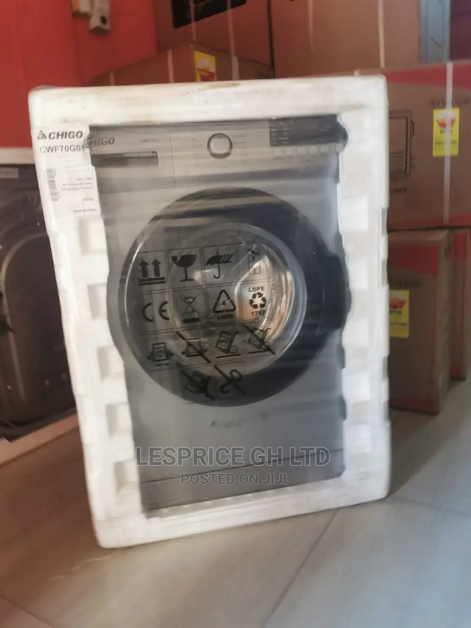 Super Cool Chigo Washing Machine 7kg Front Load