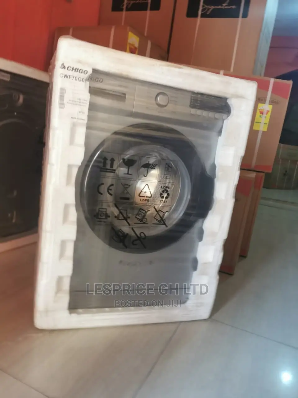 Designed Chigo Washing Machine 7kg Front Load