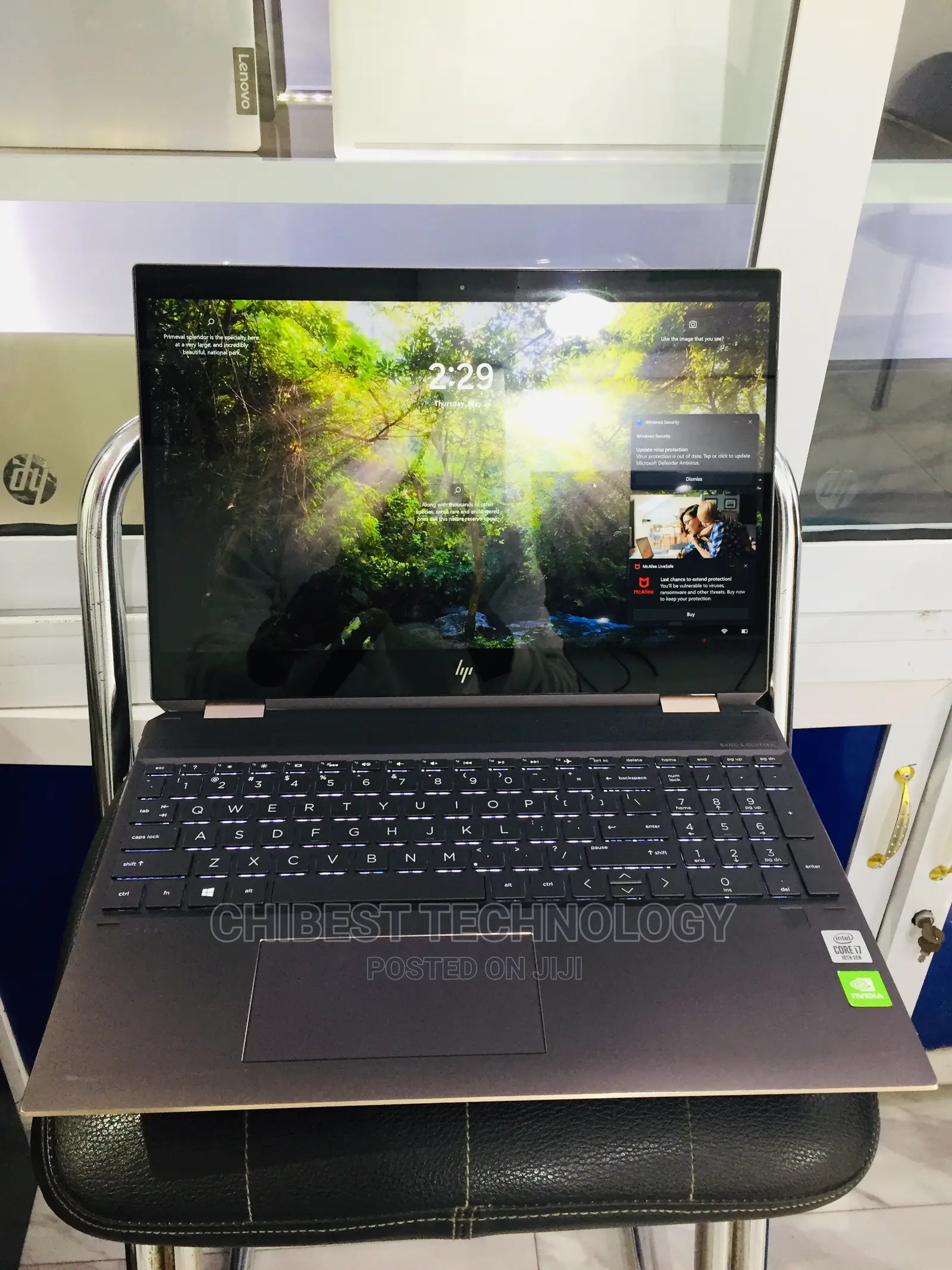 Laptop HP Spectre X360 15 16GB Intel Core I7 SSD 512GB