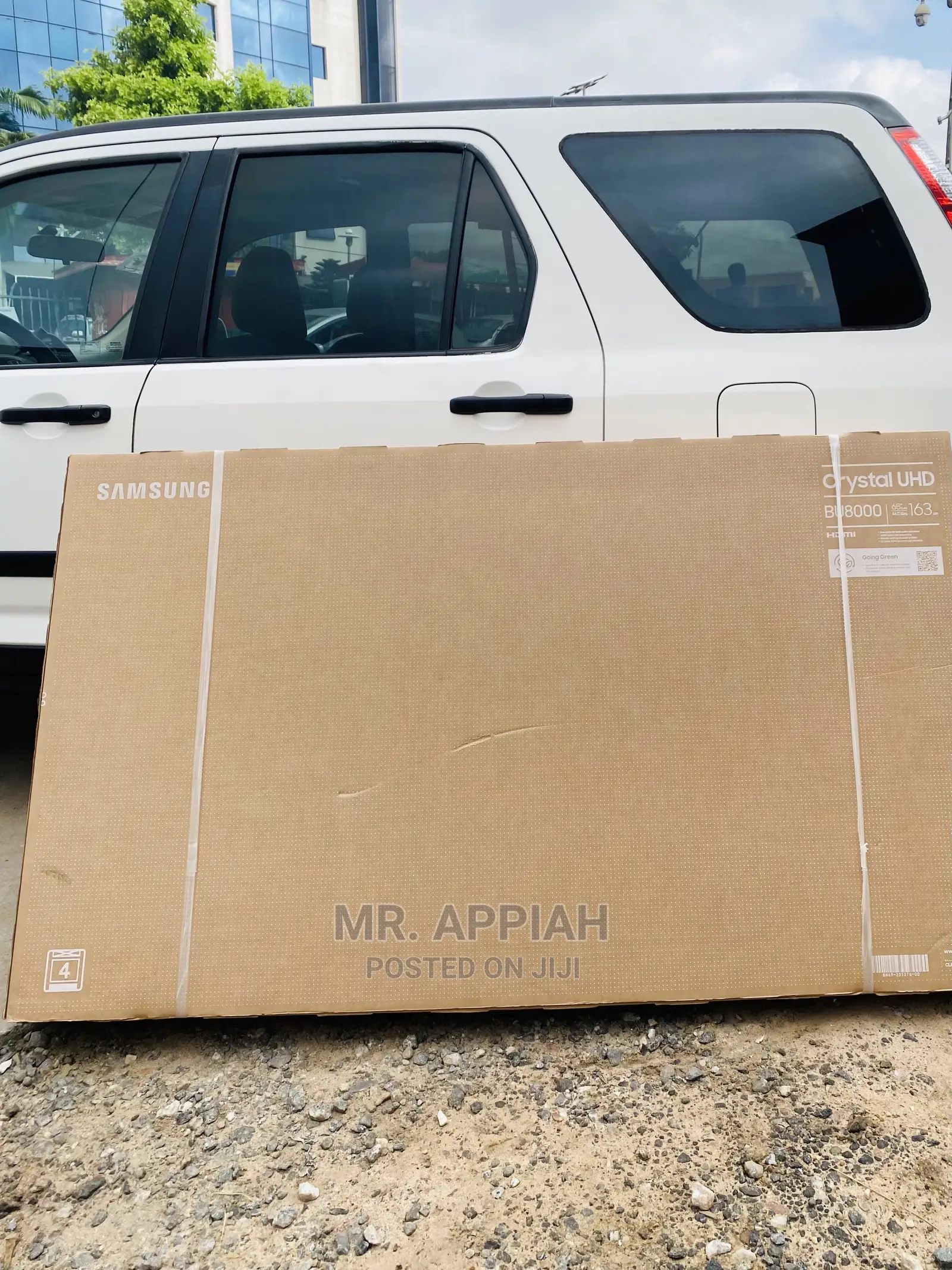 Original Samsung 65” Crystal UHD Smart Tv,(65bu8000) 