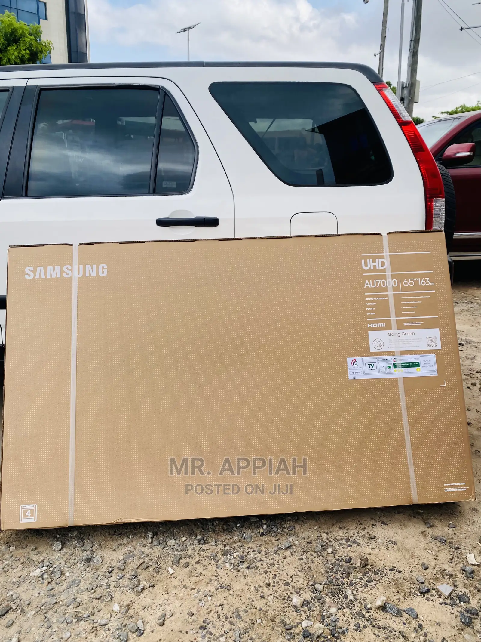 Samsung 65inchs Thinq Google Assistant Alexa(65au7000)Tv