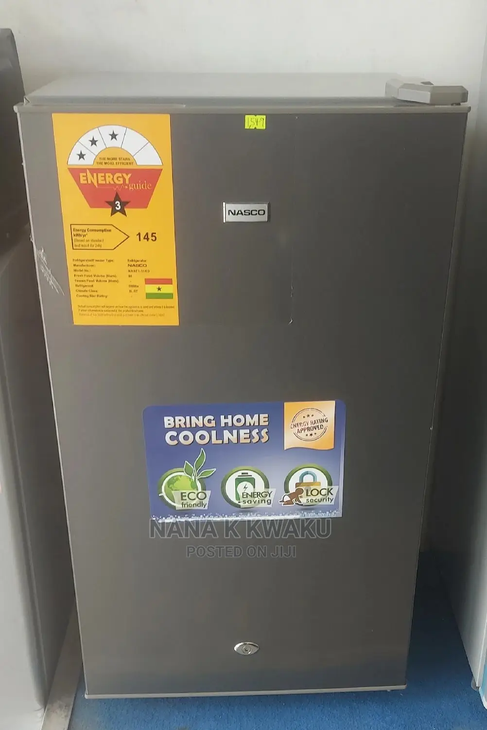 Nasco Nasf1-11 Fridge With Top Freezer