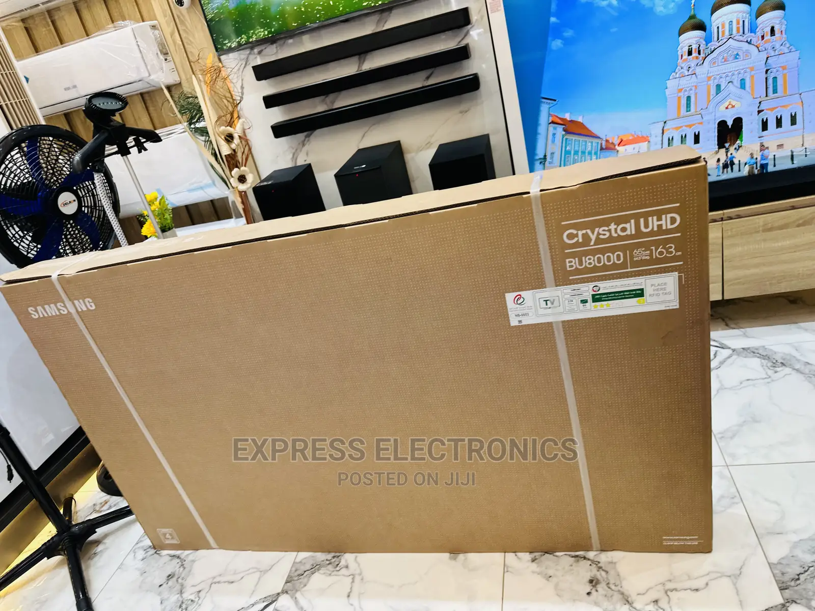 Samsung 65”Bu8000 2022 Model UHD Smart Tv