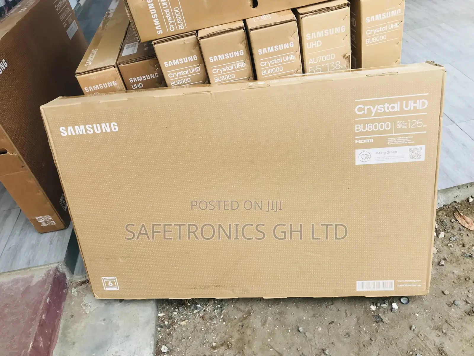 Glossy Samsung Tv 50” Bu80 Smart Led
