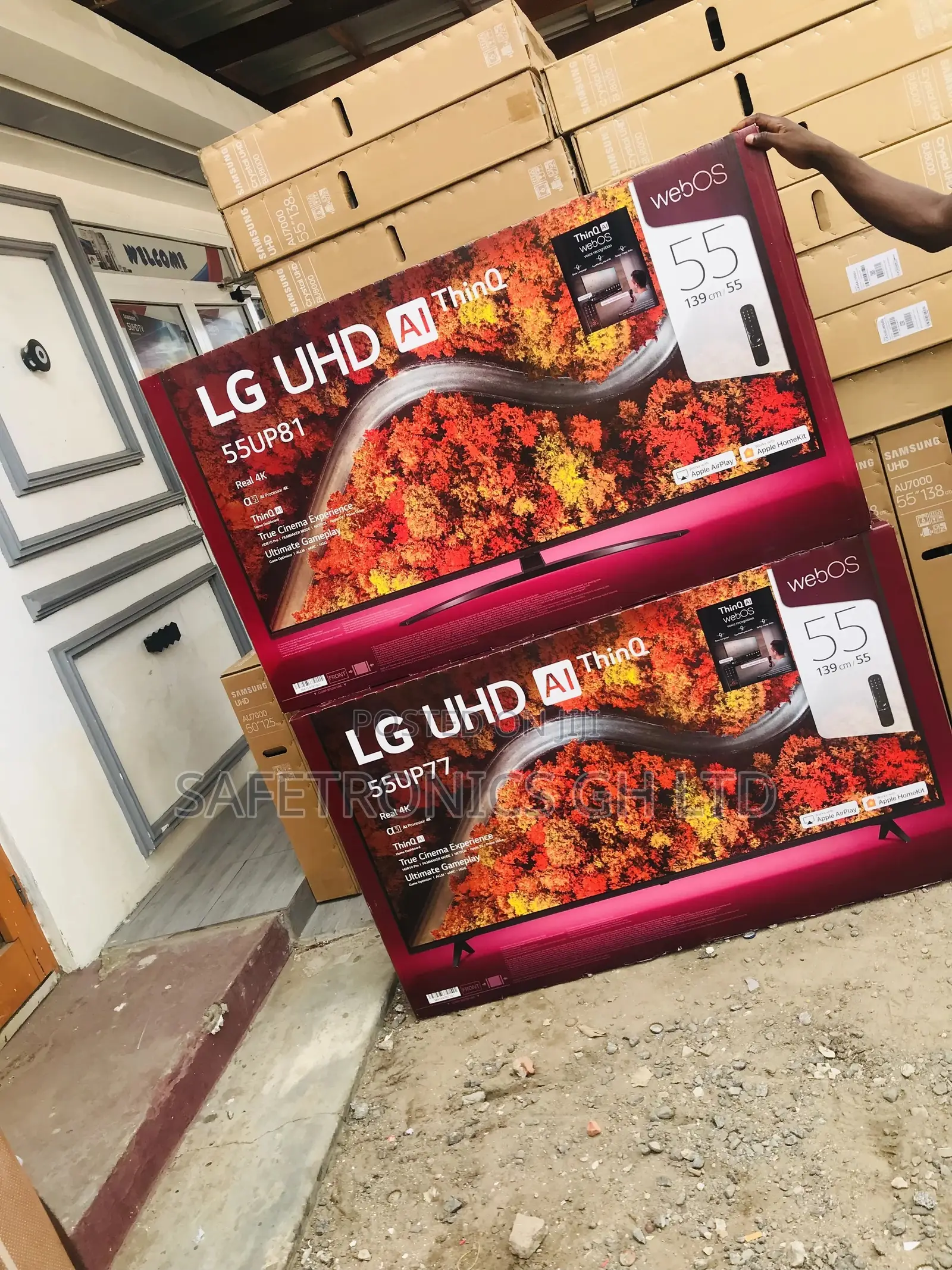 55 Inches Lg Up81 Smart LED 