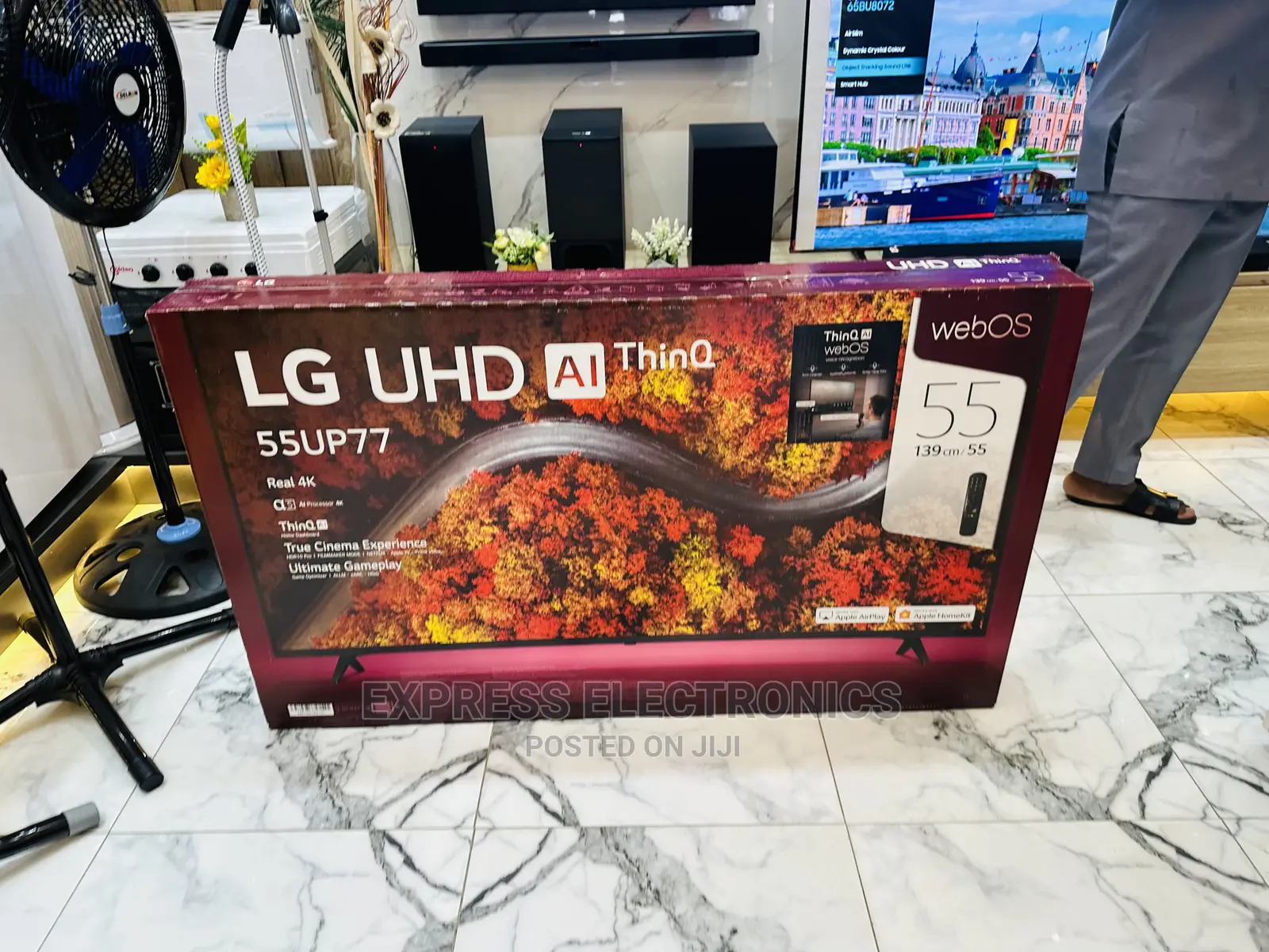 Airslim Ultra LG UHD 55” Up77 Tv 