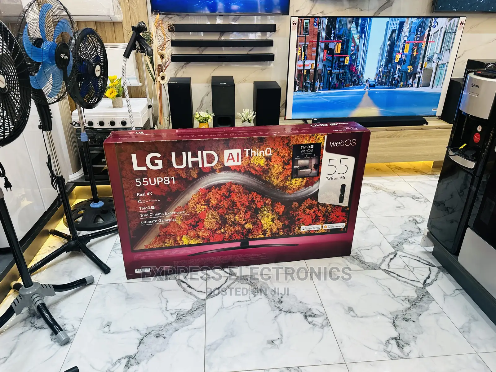 Quad Core Processor UHD Smart LG UP8150 55”Tv