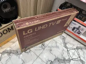 Quad Core Processor Sleek UHD LG TV UN73 49”