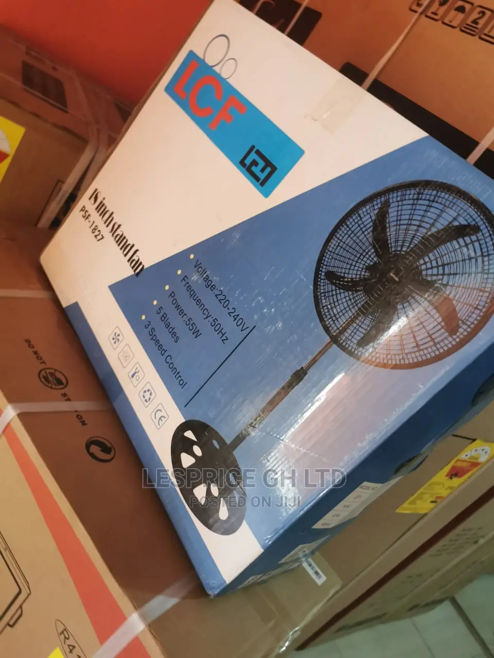 Wonderful Pearl Standing Fan 18inch