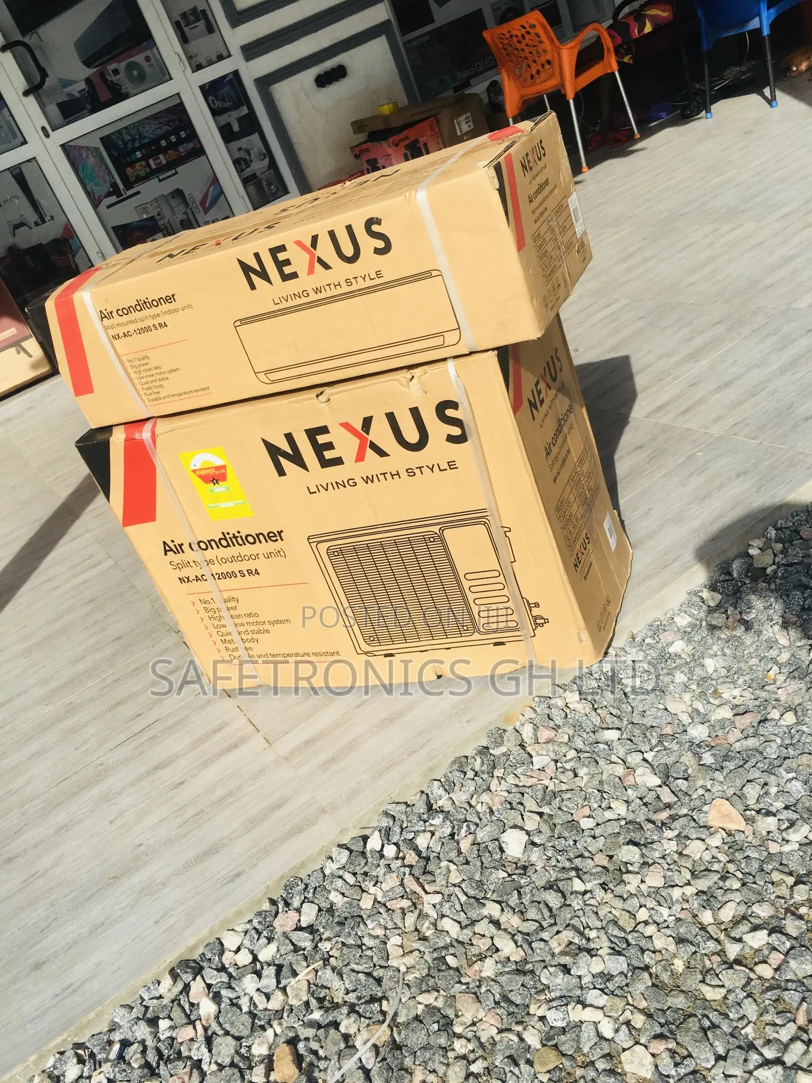 Quiet and Stable Nexus 1.5hp Split R410 Gas AC
