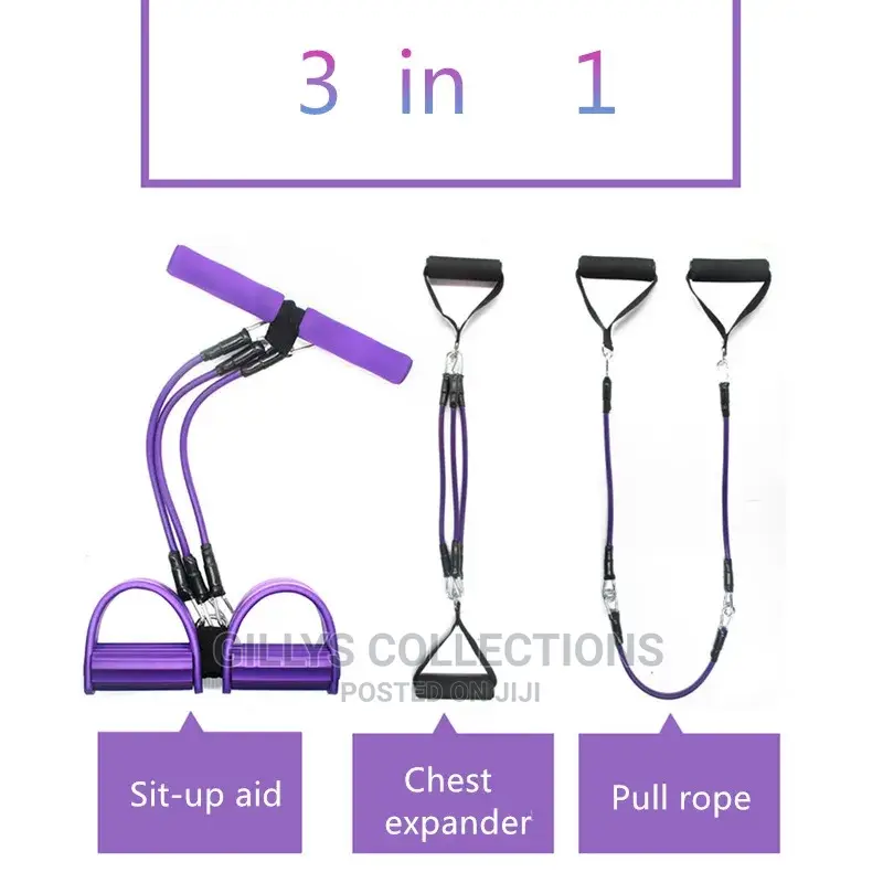 3 in 1 Pedal Resistance Band
