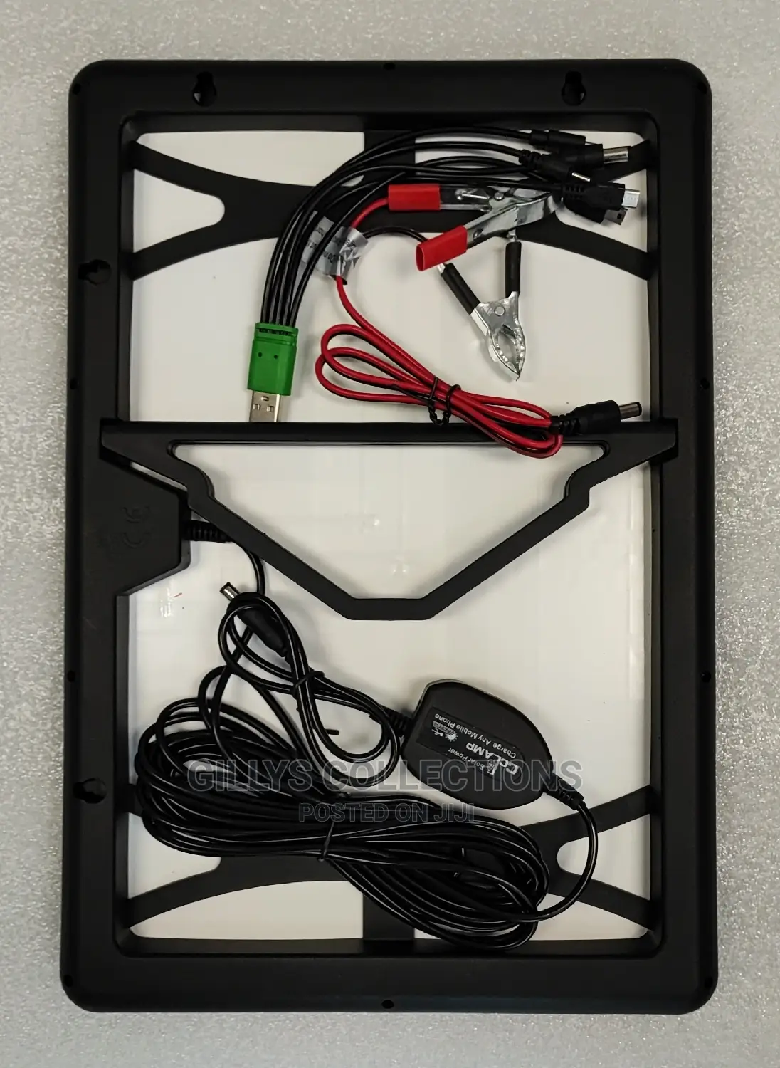 Solar Rechargeable Phone Car Battery Charger