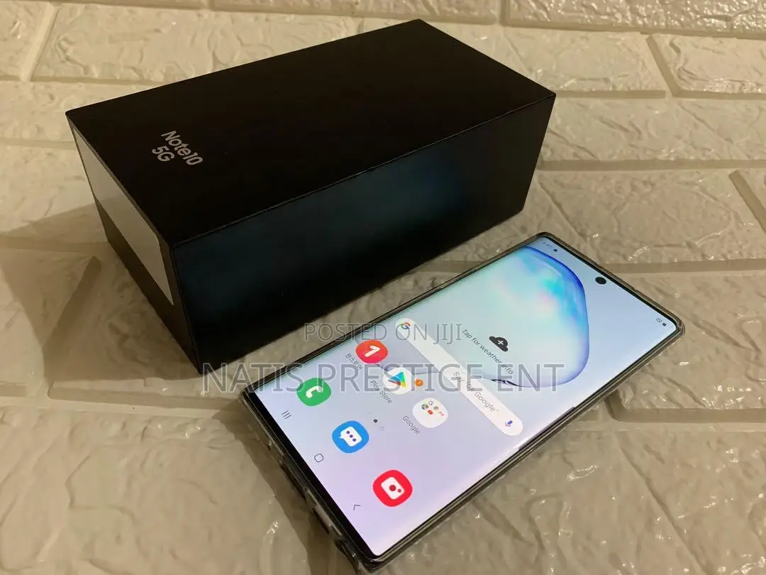 New Samsung Galaxy Note 10 5G 256 GB Black