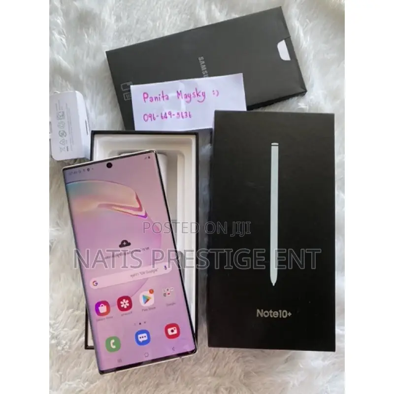 New Samsung Galaxy Note 10 Plus 256 GB Black