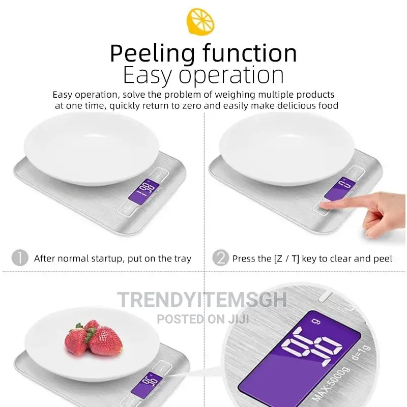 5kg Stainless Steel Digital Scale