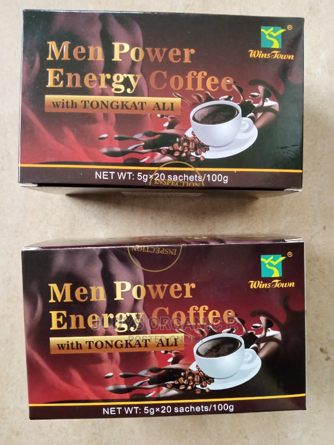 Men Power Energy Coffee With (Tongkat Ali, Maca, Ginseng)
