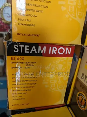 Royal Master Steam Iron