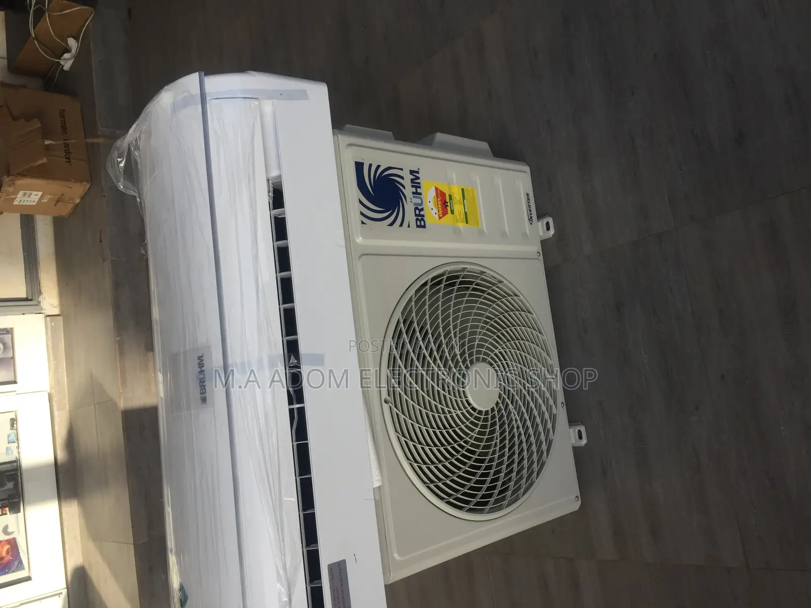 Smart Bruhm 2.0HP Inverter Split Air Conditioner – R410 Gas
