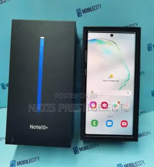 New Samsung Galaxy Note 10 Plus 5G 256 GB Black