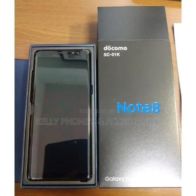 New Samsung Galaxy Note 8 128 GB Black