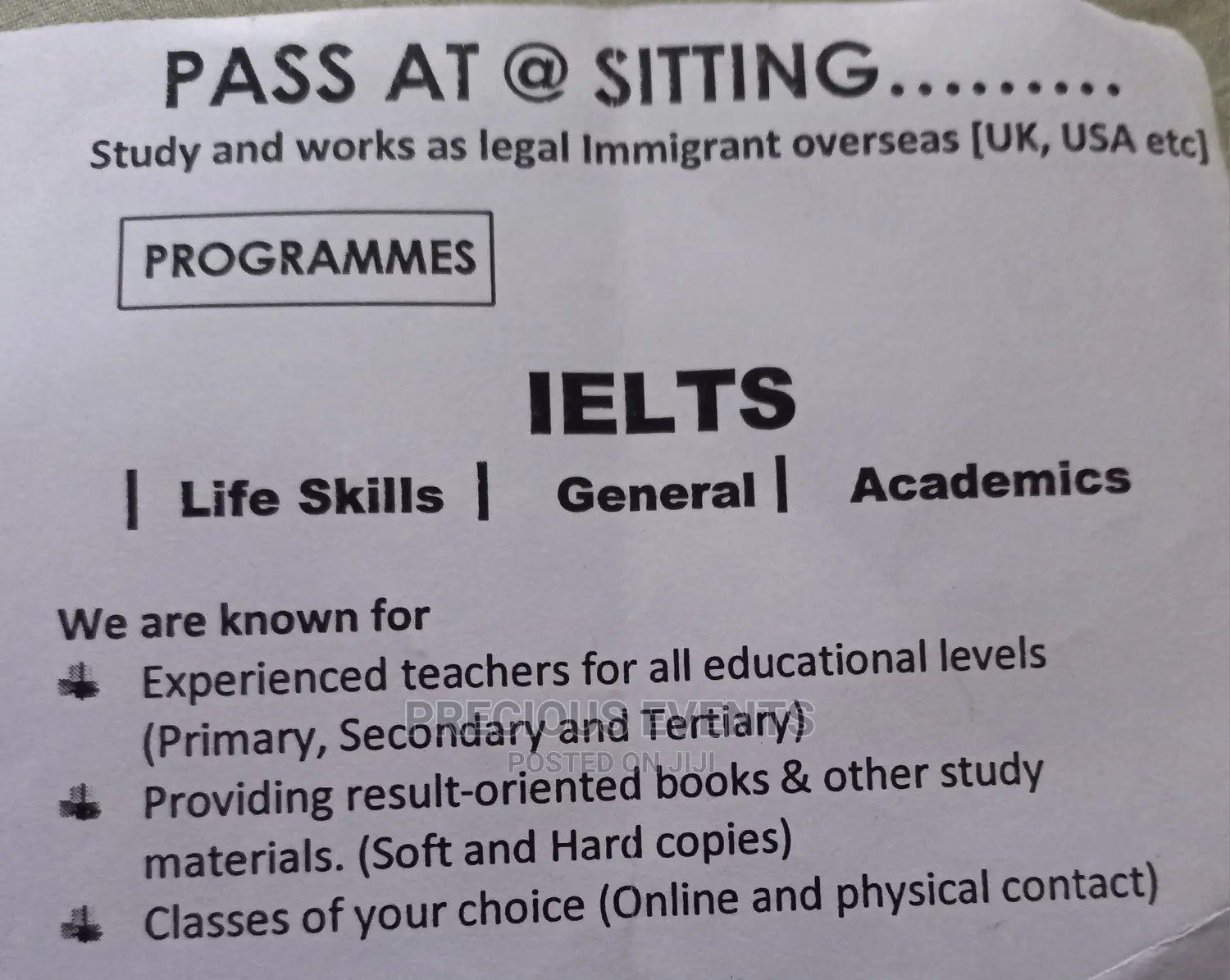Ielts Lessons.