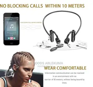 Photo - Bluetooth Earphones Behind the Neck