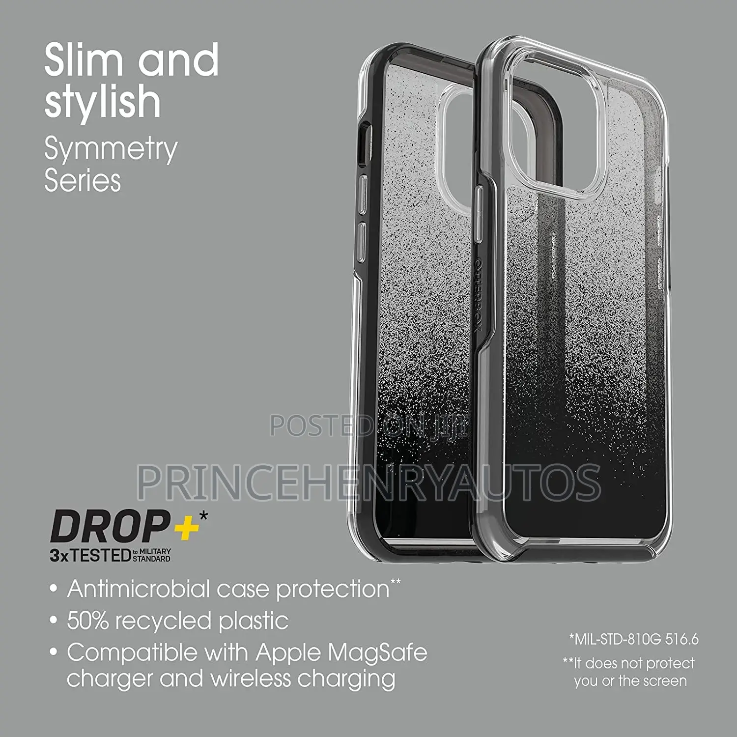 Otterbox SYMMETRY CLEAR SERIES Case for iPhone 13 Pro (ONLY)