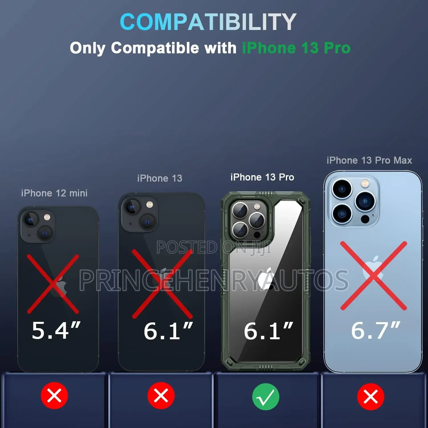 TENDLIN iPhone 13 Pro Case+Screen Protector+Camera Protector