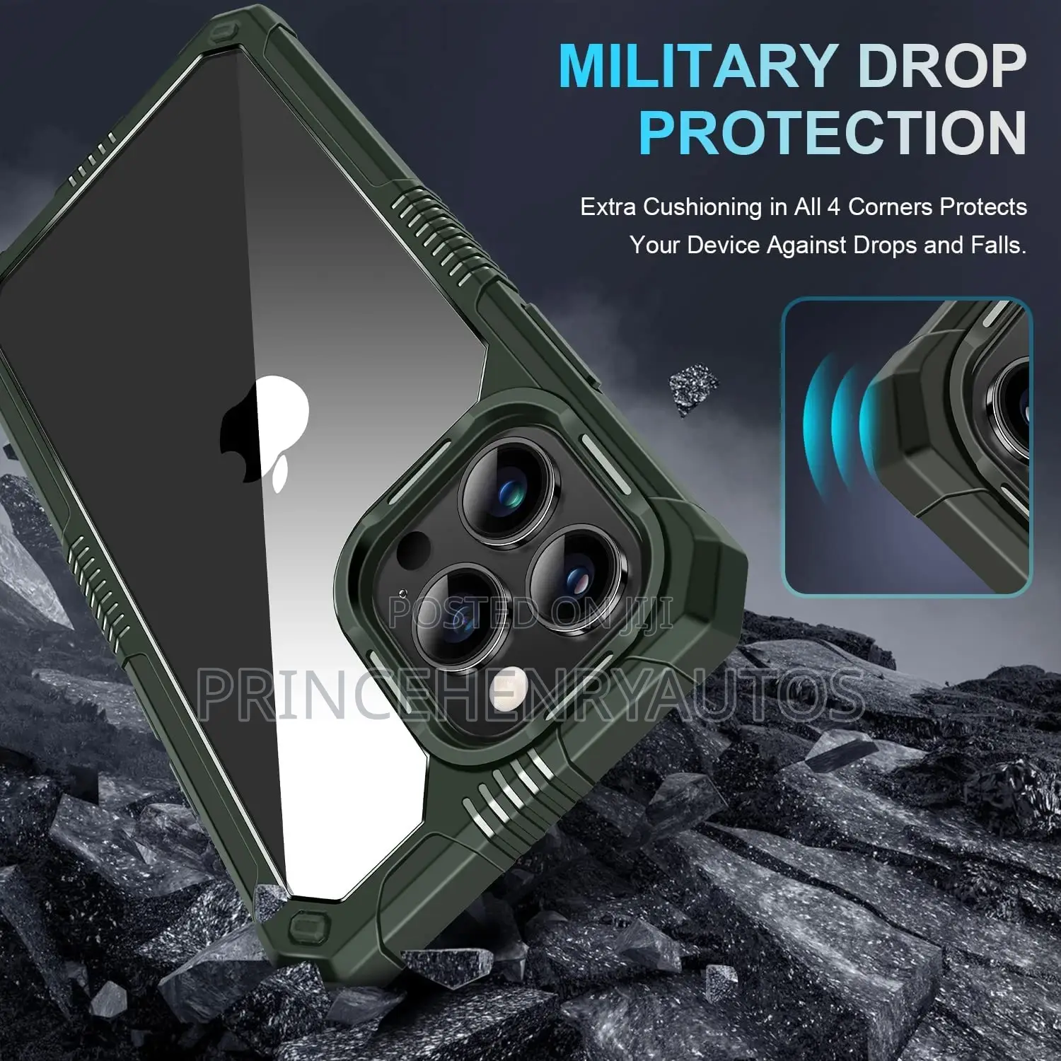 TENDLIN iPhone 13 Pro Case+Screen Protector+Camera Protector