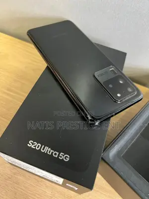 New Samsung Galaxy S20 Ultra 5G 128 GB Black