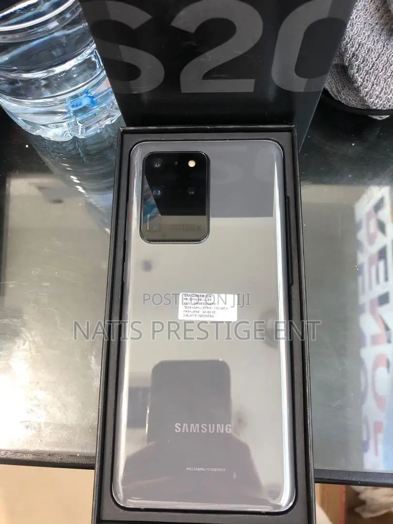 New Samsung Galaxy S20 Ultra 256 GB Black