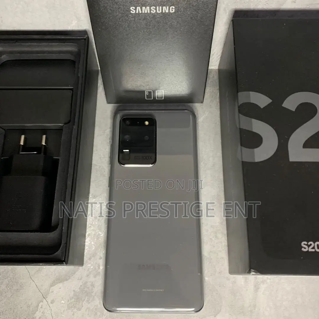New Samsung Galaxy S20 Ultra 256 GB Black