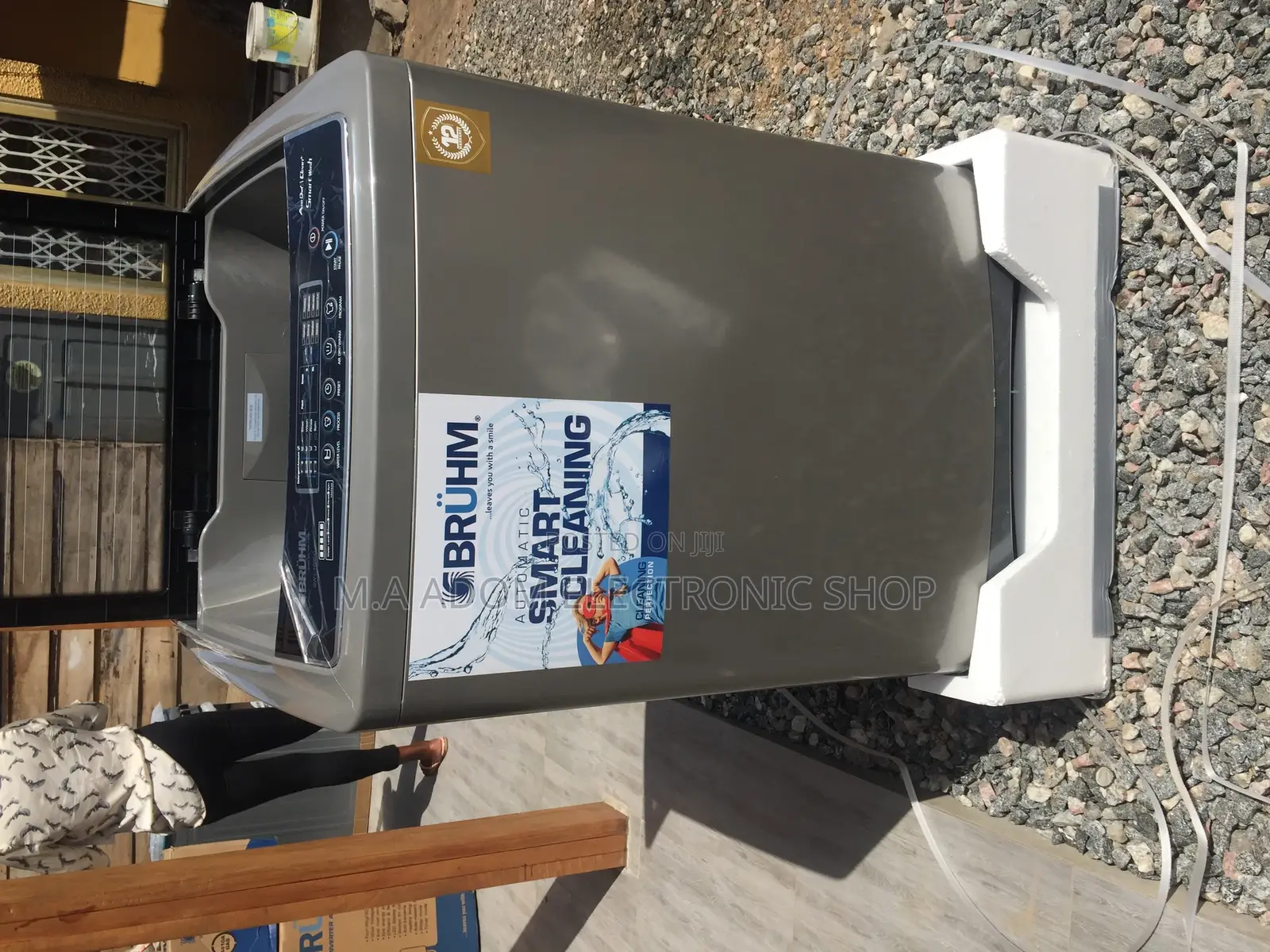 More Advanced Bruhm 16.0kg Washing Machine BWT-160sg