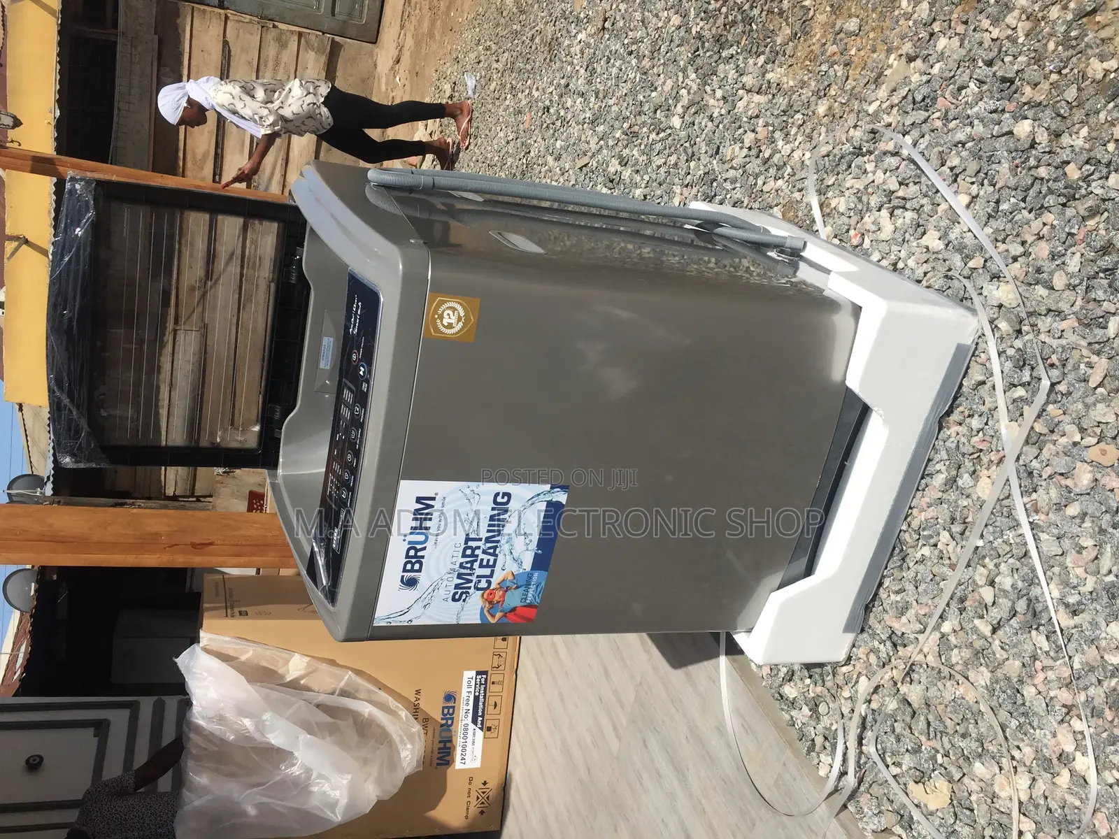 Long Lasting Bruhm 16.0kg Washing Machine BWT-160sg