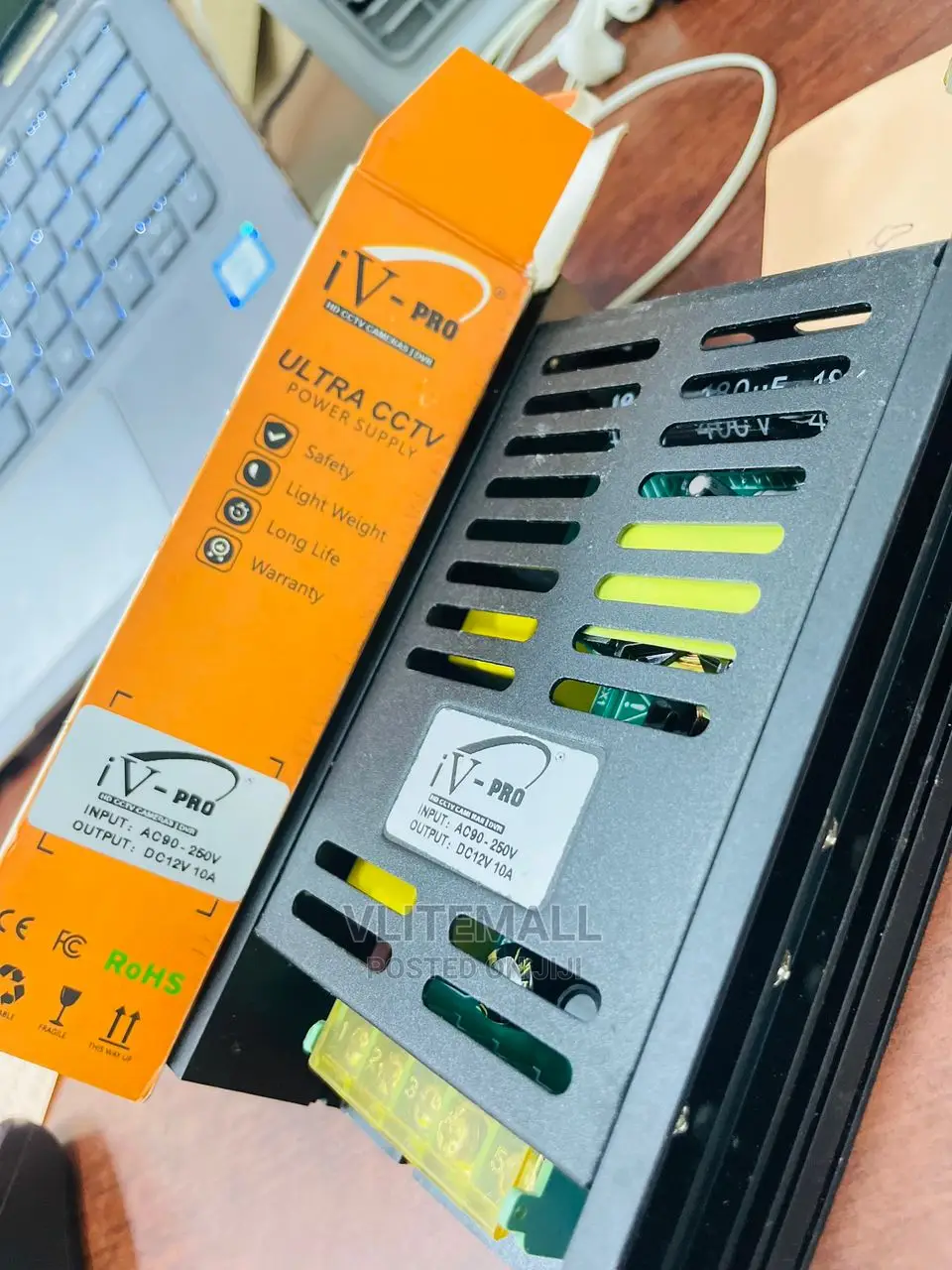 Iv - PRO CCTV Power Supply (Iv-Psu-10a-12v)