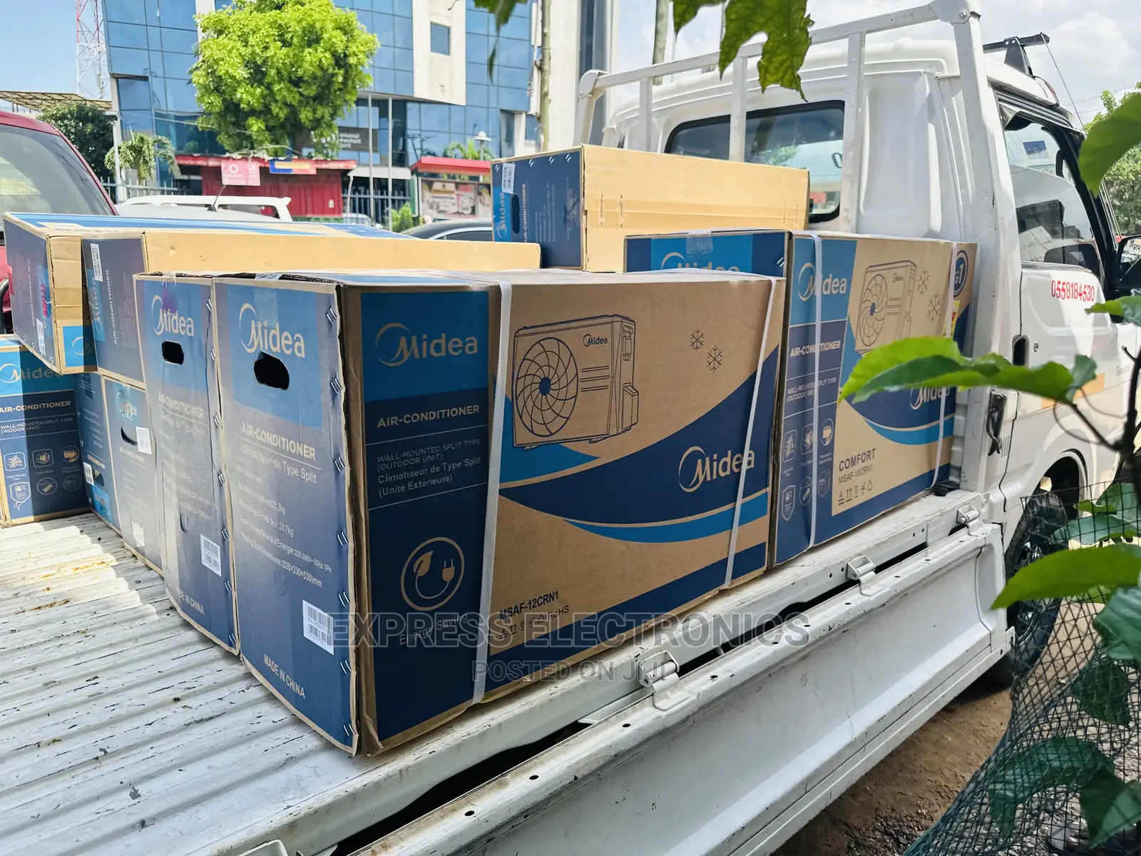Midea 2.5hp Split R410 Gas Low Noise Motor System AC