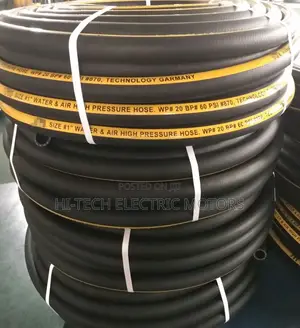 High Pressure Washing Bay Hose ¢ 50 Per Yard