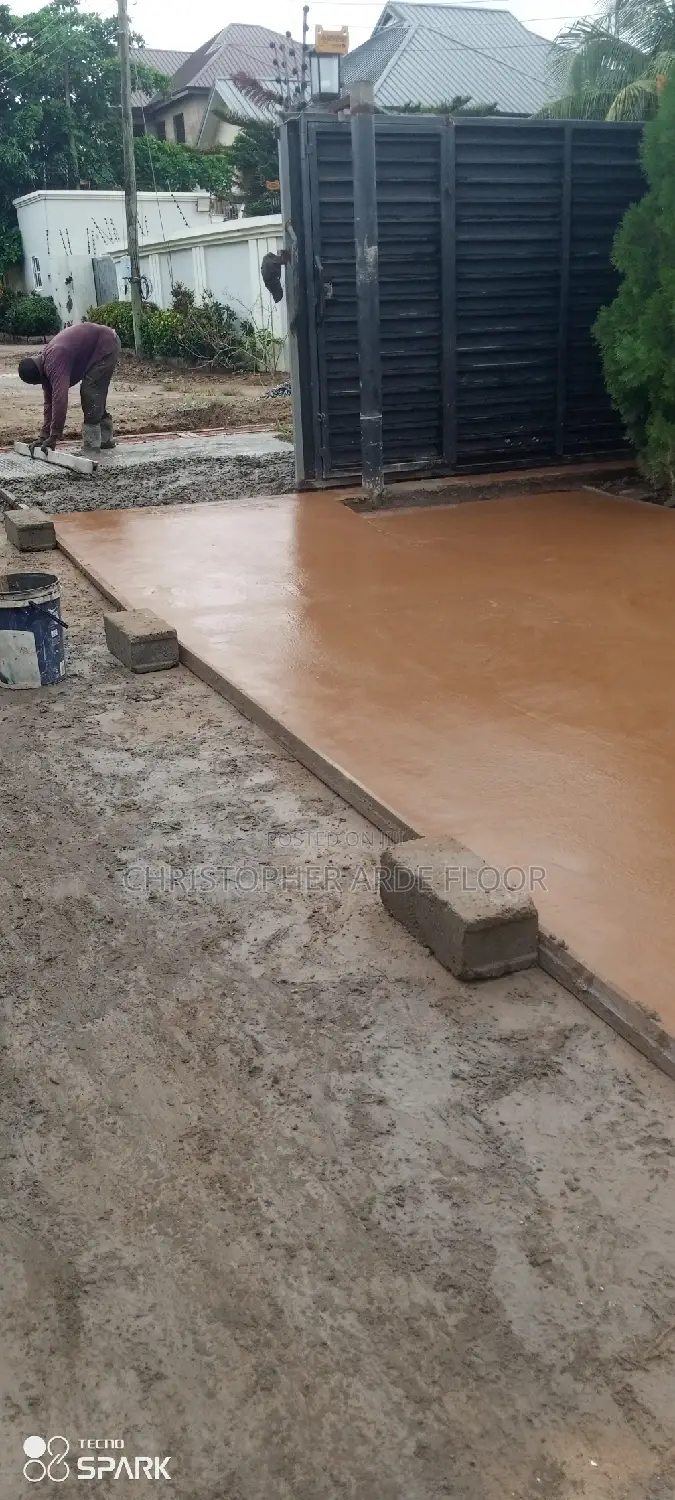 Building Construction and Floor Concrete Design