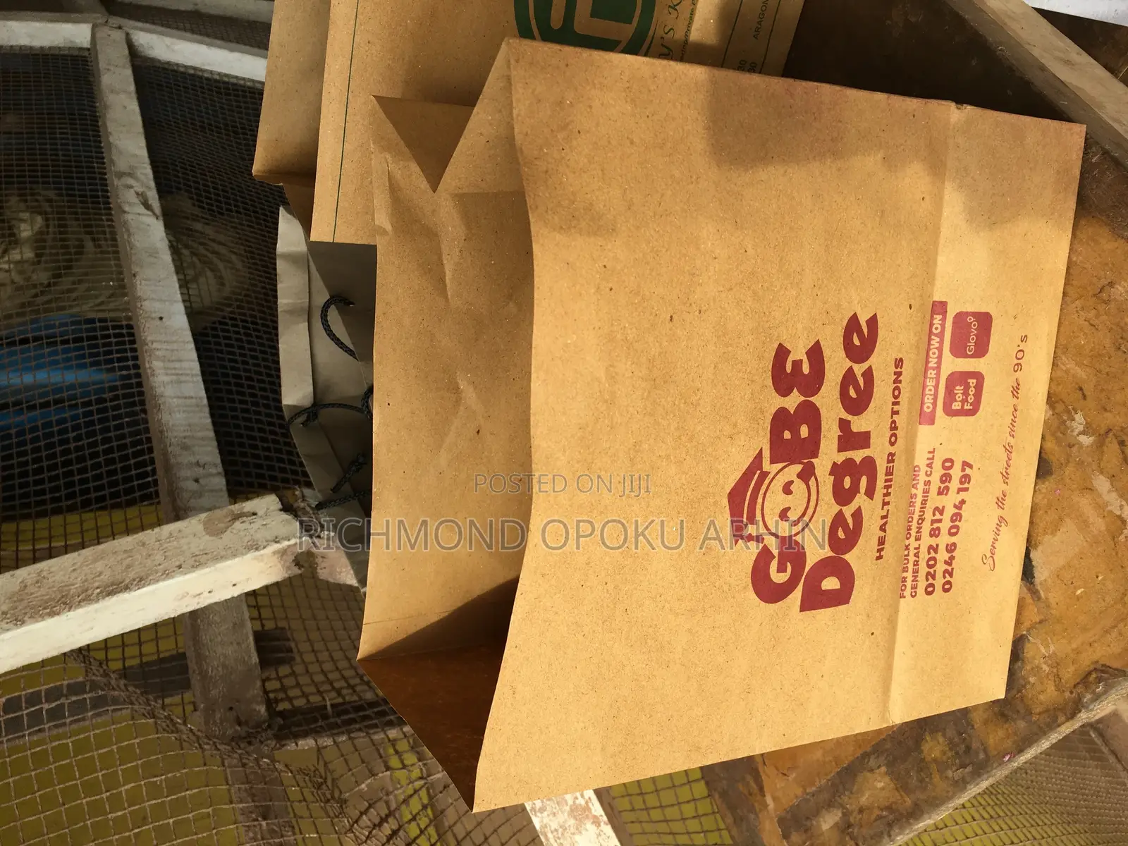 Branded Soft Kraft Bags