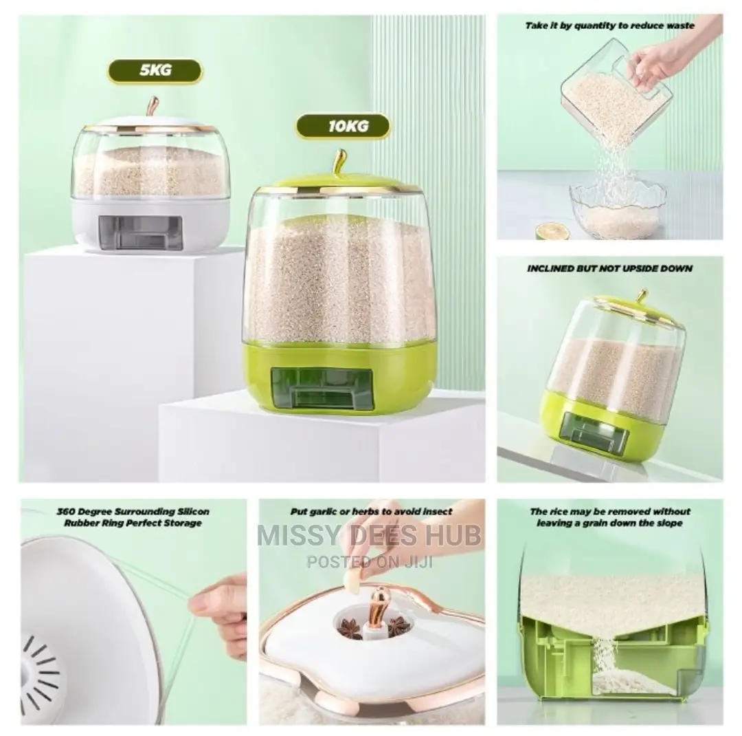 Apple-Shaped Cereal Dispenser - 10kg
