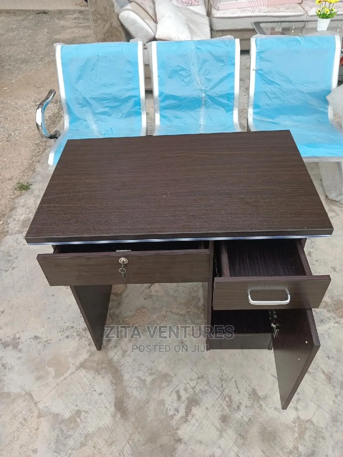 Coffee Coloured Office Table