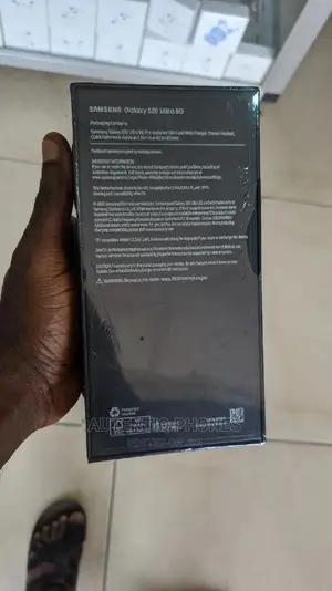 New Samsung Galaxy S20 Ultra 5G 128 GB Black