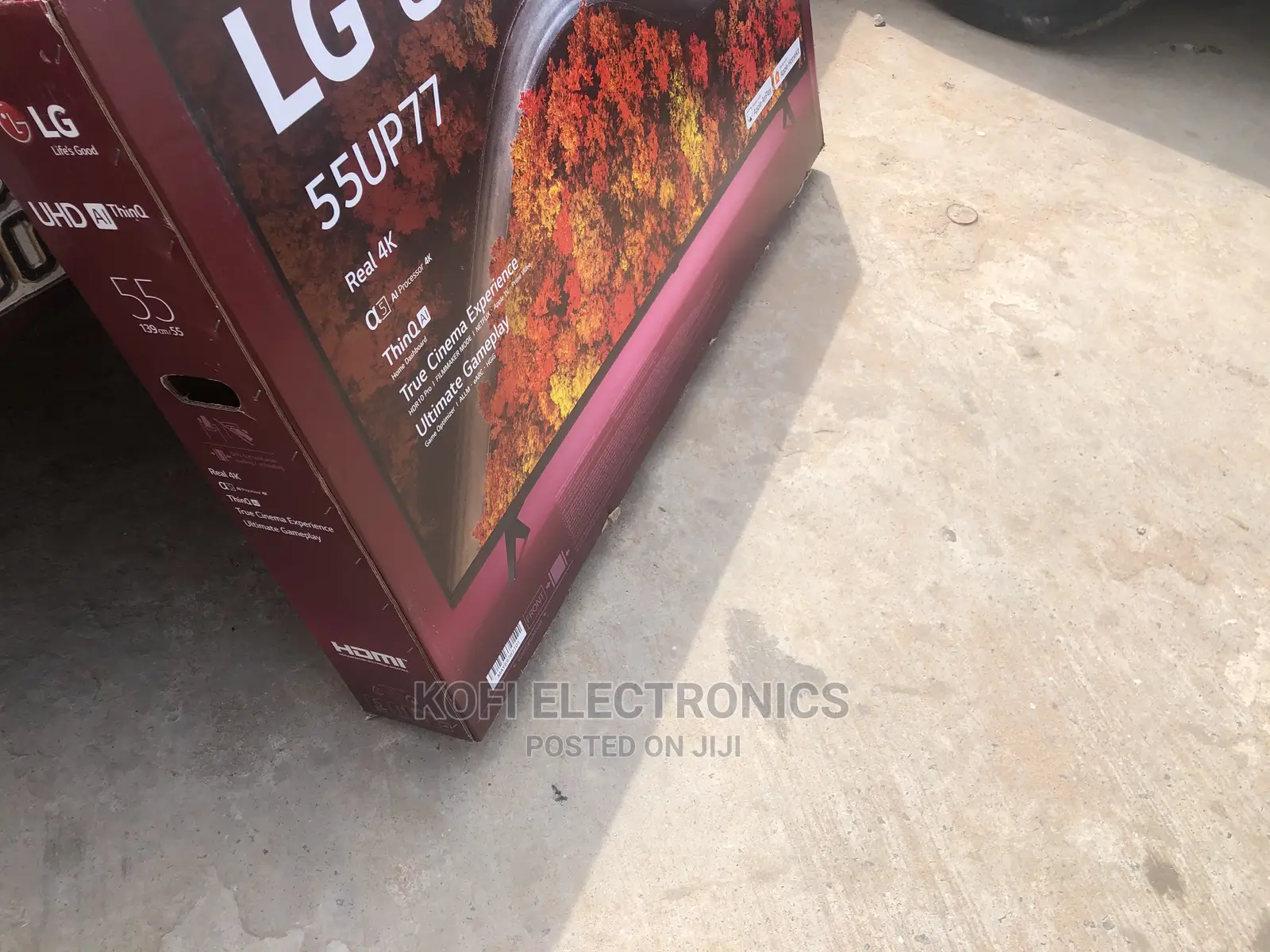 Be Astonished by LG 55inches Digital Satellite UHD Tv