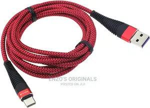 High Speed DATA Cable USB-C to USB-A Braided
