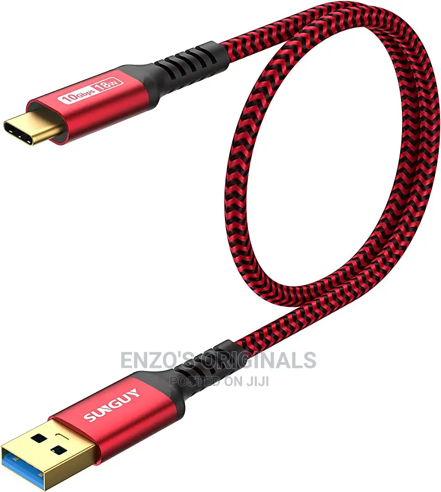 High Speed DATA Cable USB-C to USB-A Braided