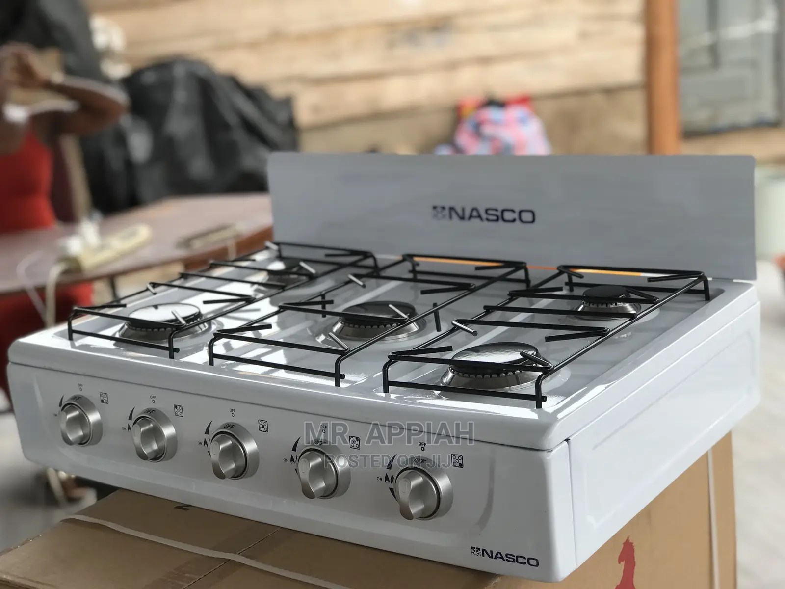 Durable and Affordable Nasco Stove 4 Gas Burner in Stock.