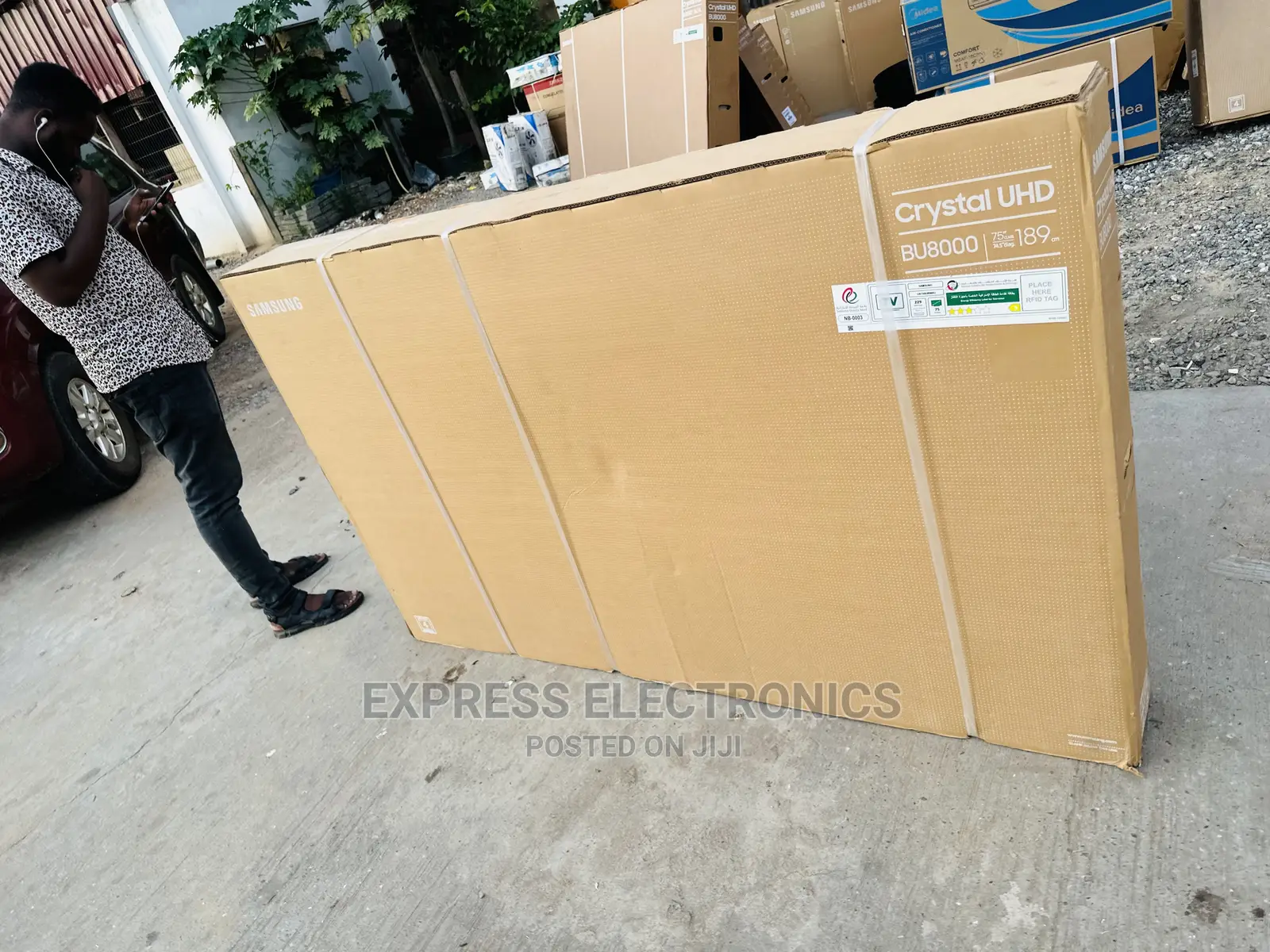 Webso UHD 75bu8000 Samsung 2022 Model Tv