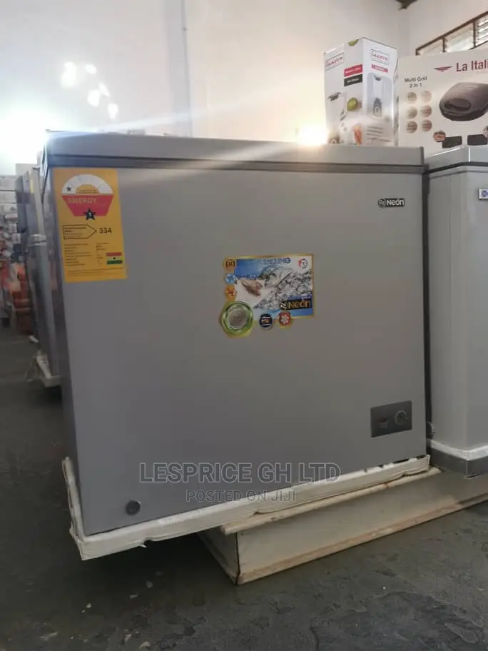 Fresh Neon Chest Freezer 200L