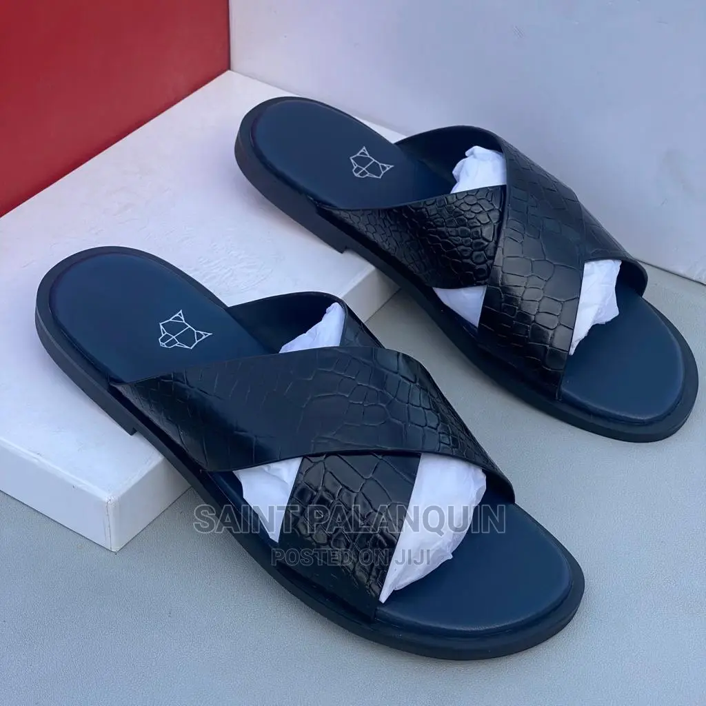Quality Men Cross Slipers